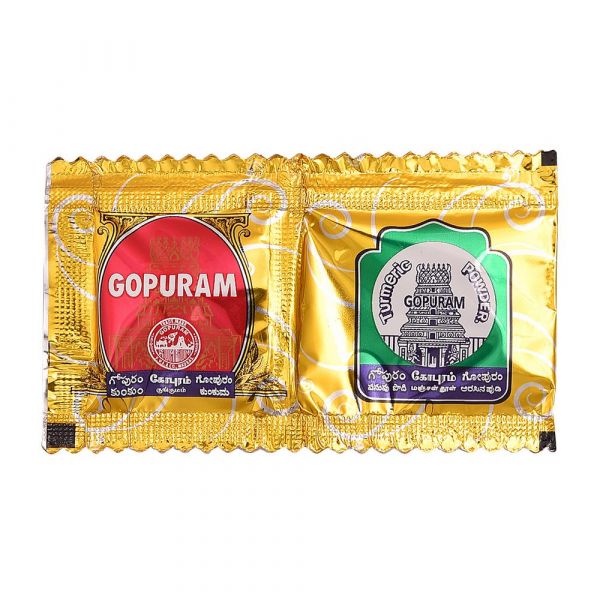 Gopuram Manjal & Kumkum Pack-10