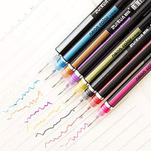 Load image into Gallery viewer, Pastel Neon Color Gel Pens Pack of 12 colors - Nib Size: 1 mm
