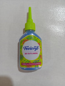 Fevicryl 3D outliners -pearl  Blue