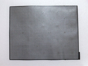 Plastic Cross Stitch Black Canvas Sheet/Size 12.5x10 Inches Single Sheet