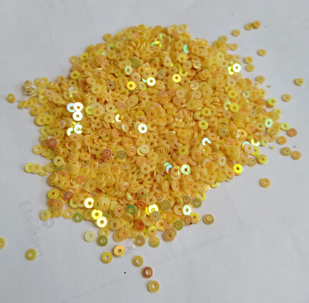 Jamki sequance yellow colour