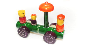 Wooden Passenger Train- 1 Piece