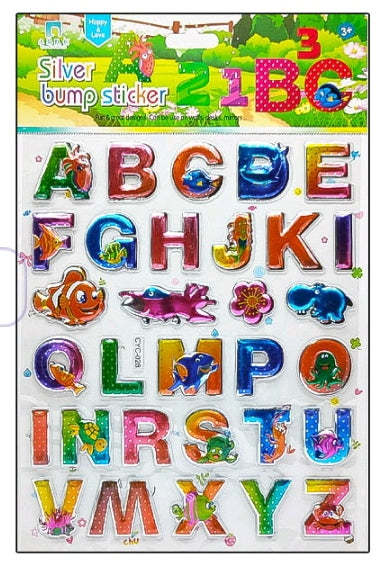 Alphabets Decorative Stickers