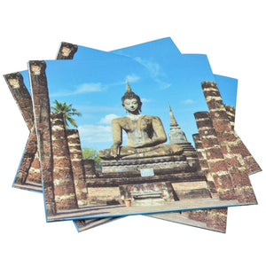 Decoupage Paper 12 x 12 Inch 3 pc -Gautam Buddha