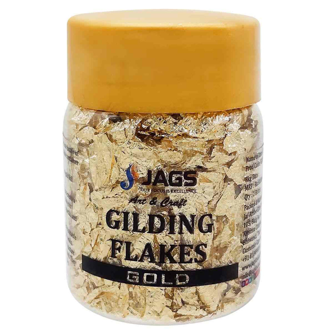 Gilding Flakes small Bottle - Gold