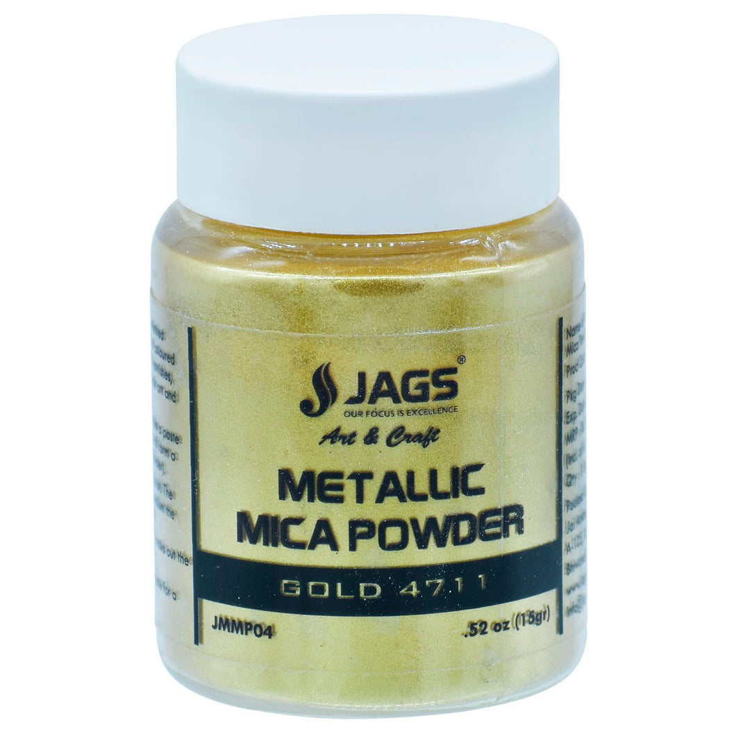 Mica Pigment Powder For Resin Art 15 Grams - Gold
