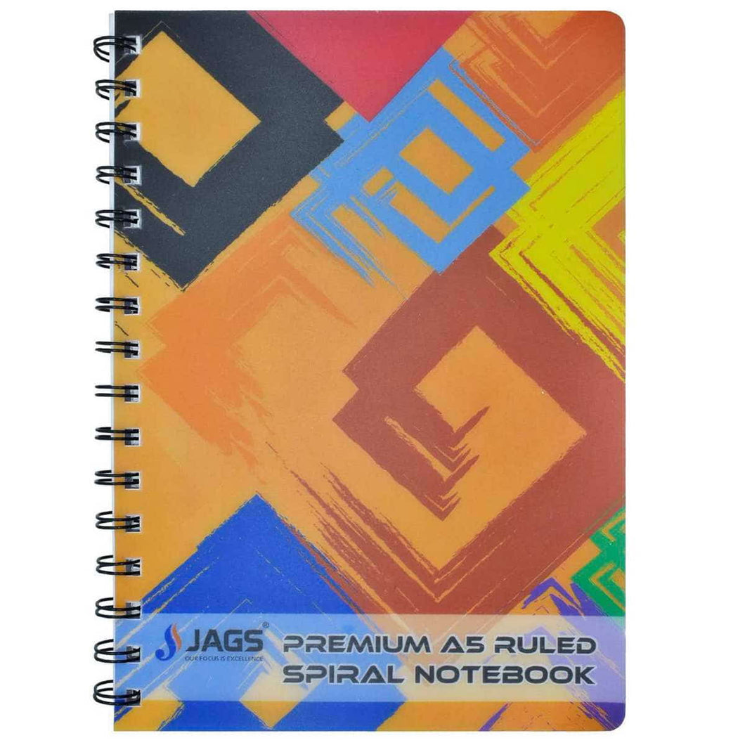Spiral Notebook Minimal Portfolio Modern