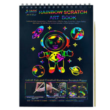 Load image into Gallery viewer, Rainbow Scratch Art Book
