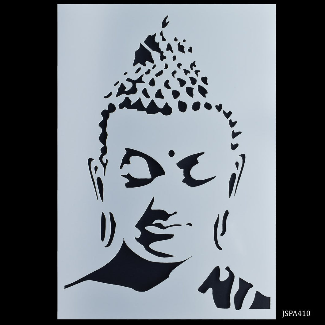 A4 Plastic Stencil Gautam Buddha