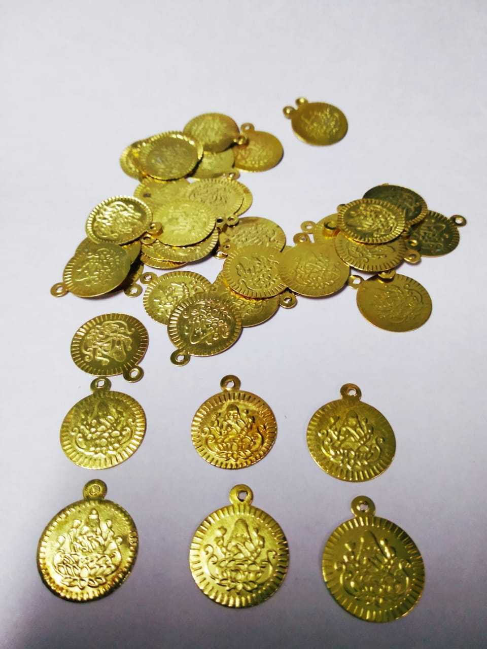 Lakshmi Coin for Aari Work Big 1cm Pack of 10 Grams