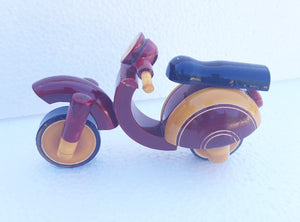 Handcrafted Wooden LML Scooter /Antique Decorative Showpiece/Gifts Items