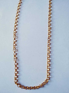 Micro Plated Chain 3 mm (34" Length) MCL 02