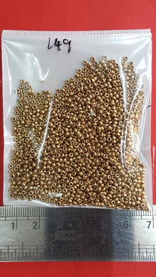 Sugar Bead ANTIQUE GOLD 149