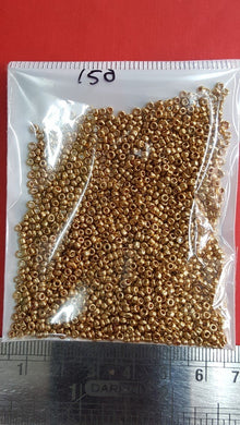 Sugar Bead DARK GOLD 150