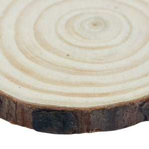 Round Wood Plate for Craft (8cm, 10cm, 13cm)