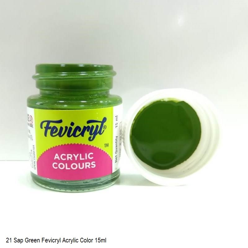 Fevicryl Acrylic Colors- Sap Green