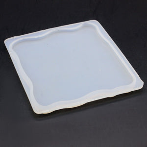 Silicone Mould Agate Coaster Square