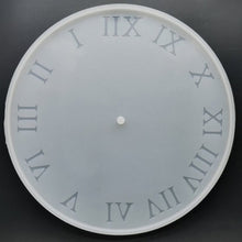 Load image into Gallery viewer, Resin Silicone Mould Roman Number Clock 10 Inch
