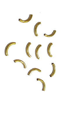 Anklet Pipes 1 cm Size Micro Plated Gold