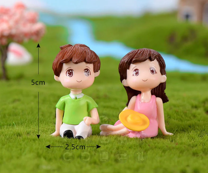 Couple Miniature Model