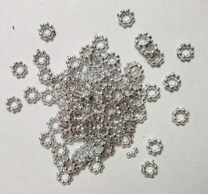Silver Color Round Chakri Dull Gold