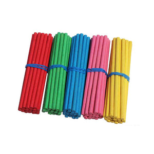 Wood Color Sticks Packet