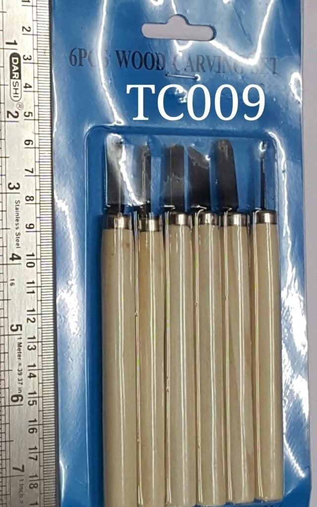 Wood/Statue Carving Tool set of 6