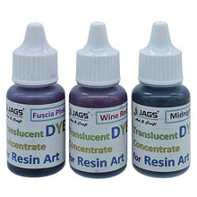 Load image into Gallery viewer, Translucent Dye For Resin Art Pack of 3 Set 4 | 10 ml Each | Vibrant Resin Color

