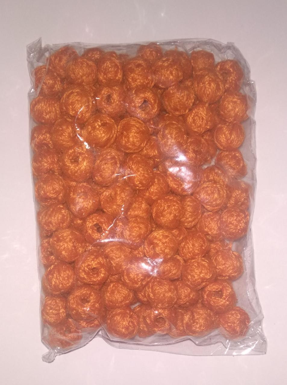 D Orange Tb18 Cotton Thread Beads