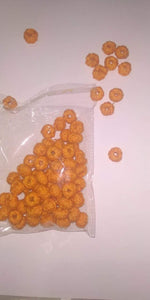 L Orange Tb17 Cotton Thread Beads