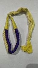 Load image into Gallery viewer, Dori Yellow Base + Other Colors &amp; Black Necklace (Tassels)
