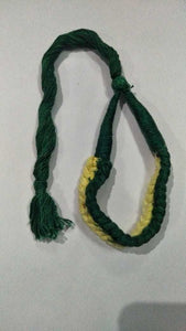 Dori D Green Base+ Colors & Yellow Necklace (Tassels)