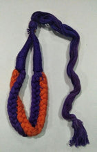 Load image into Gallery viewer, Dori D Blue+ Other Colors Blue &amp; Orange Necklace (Tassels)
