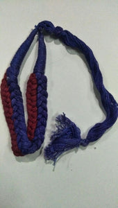 Dori D Blue+ Other Colors Blue & Maroon Necklace (Tassels)