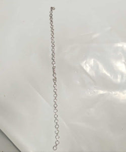 Back Chain Silver Necklace Link Accessories