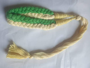 Dori Yellow Base + Other Colors & L Green Necklace (Tassels)
