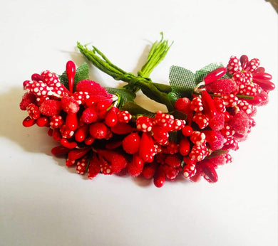Pollens- Red Necklace Link Accessories