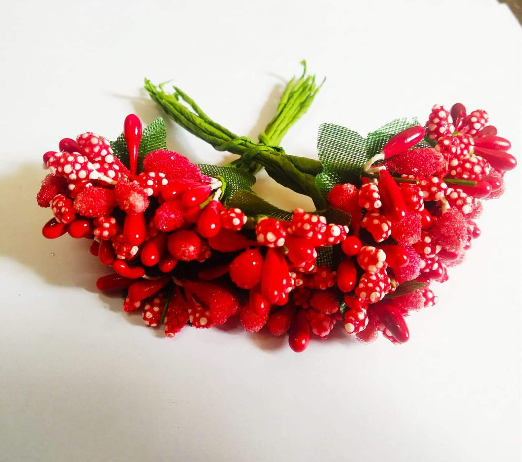 Pollens- Red Necklace Link Accessories