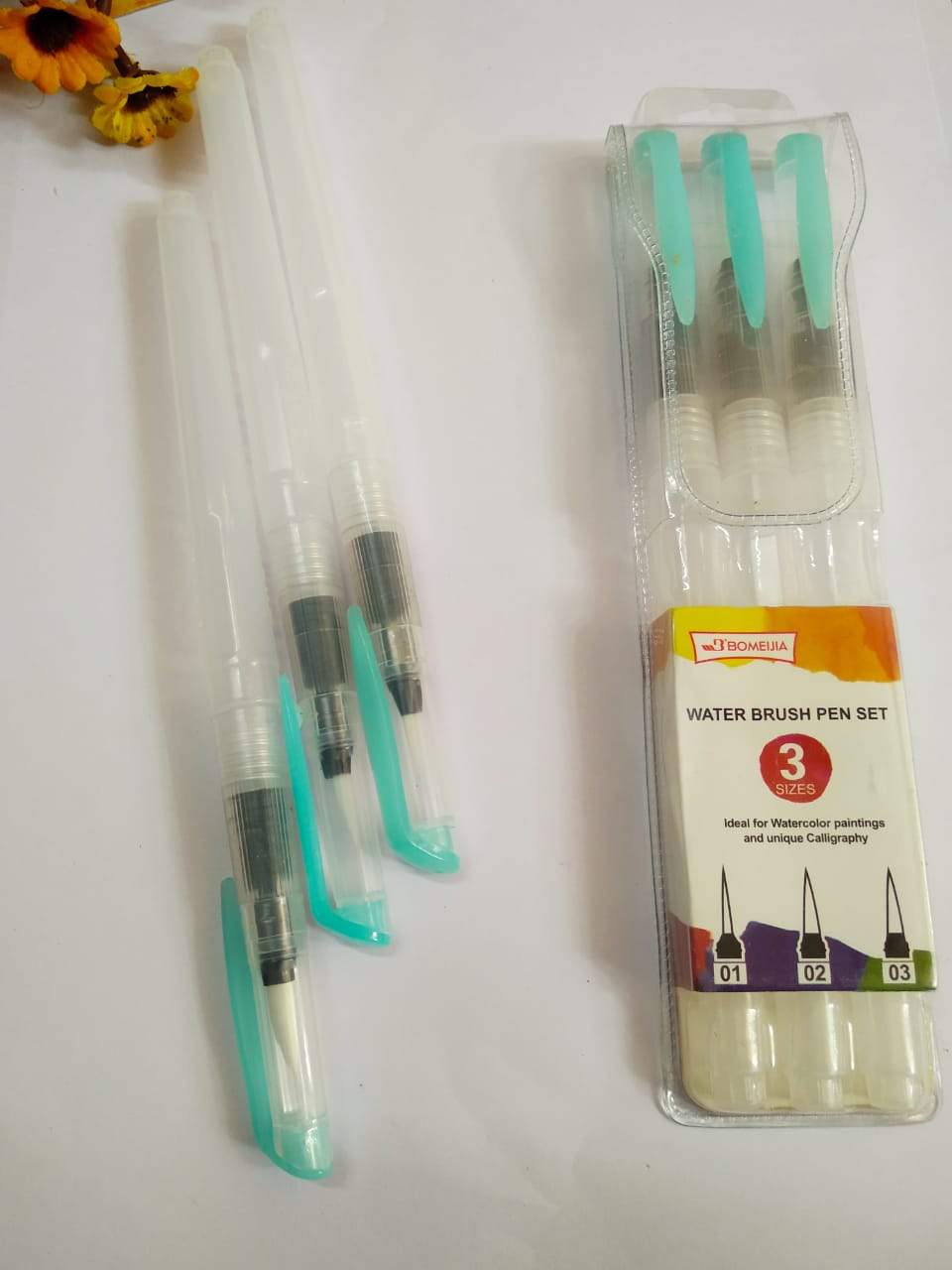 Water Pen Brush Set-3 Pieces Aari Work Tools