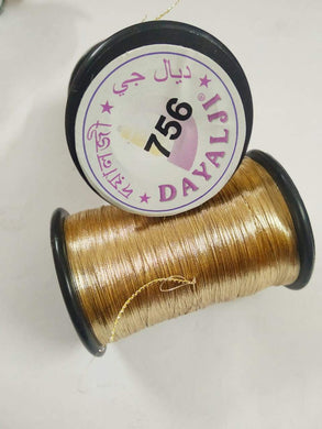 Zari Thread - 756 Zardhosi Threads & Rope