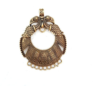 Antique Pendant Gold- AP016
