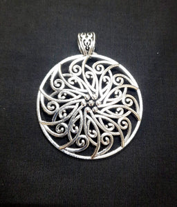 Antique Metal Silver Pendant- APS001