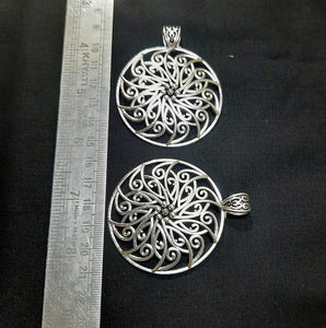 Antique Metal Silver Pendant- APS001