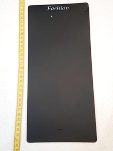 10 Pieces Neck Lace Packing Card 12 inch X 5.6 inch - Black