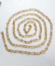 Load image into Gallery viewer, Premium Quality Oxidaized Gold Chain 1 Meter
