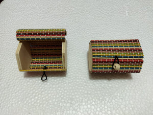 Wooden Bamboo Hexagon Shape Box for Home.