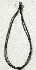Black Metal  Spring for Jewellery Making-1 Piece