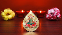 Load image into Gallery viewer, Golden Leaf Lakshmi Stickers- Pack of 2
