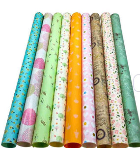 Greeting Gift Paper Roll (1 Roll) - Random Designs & Colors