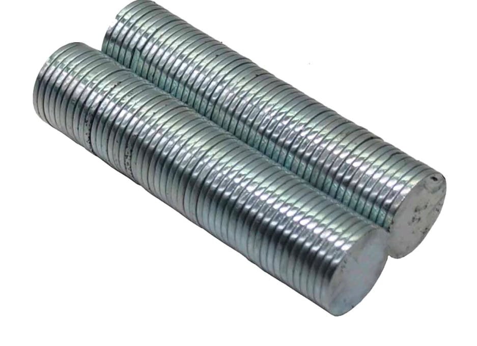 Steel Round Magnet 10mmx1.5mm 1 Piece